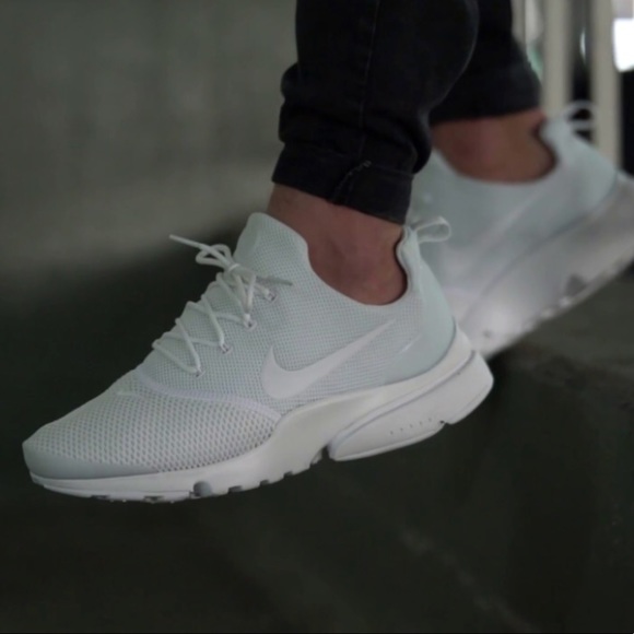 white nike presto fly womens